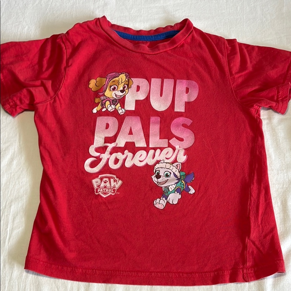 5T Paw Patrol Pup Pals Red T-Shirt